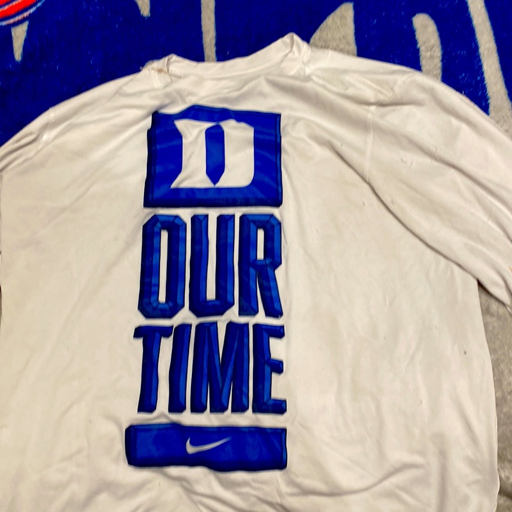 Duke “our time” long sleeve tee